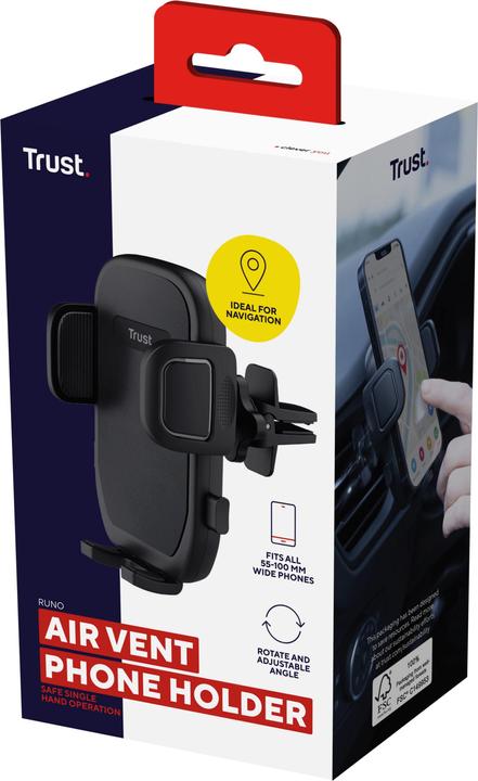Actual product image Trust Runo Phone Air Vent Car Holder