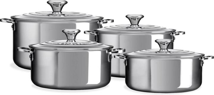 Actual product image Le Creuset 3-ply plus (Pot, Aluminium, Stainless steel)