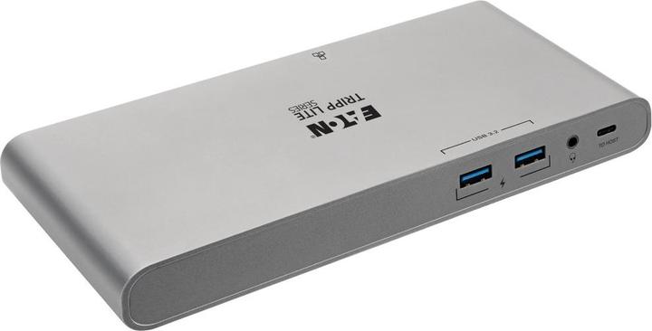 Image du produit Eaton Station d'accueil USB-C triple affichage - 4K HDMI/DisplayPort VGA USB 3.2 Gen 1 Hub USB-A/USB-C Gb (USB-C, 5 Ports)