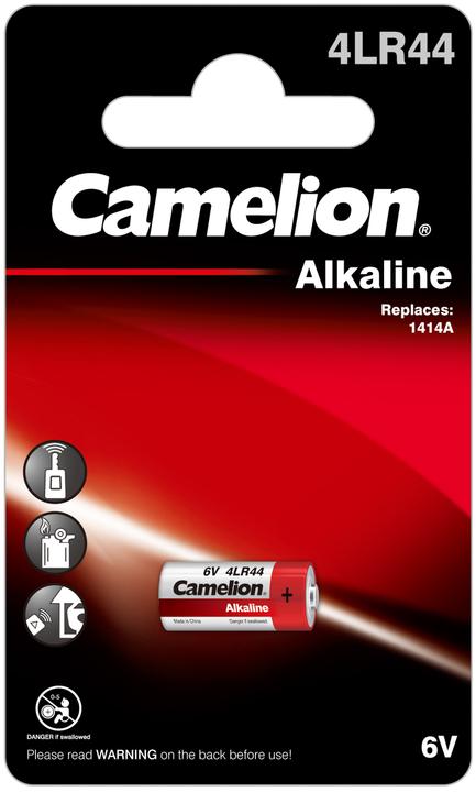 Immagine prodotto Camelion Batteria speciale 4LR44 476 A A (1 pz., LR44, 150 mAh)