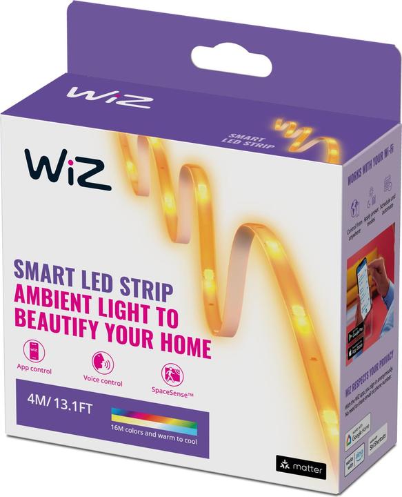 Actual product image WiZ LED strips (RGBW, 400 cm, Indoor)
