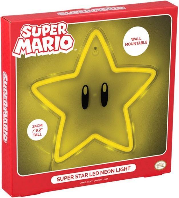 Image du produit Paladone Products Paladone Lampada Neon da Muro Super Mario Super Stella