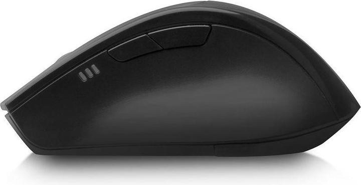 Image du produit Souris sans fil double-connexion, clic silencieux, 2400 ppp, noire (Sans fil)