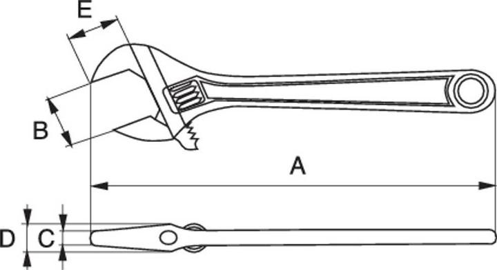 Productafbeelding Bahco Vorksleutel 87 (85 mm)