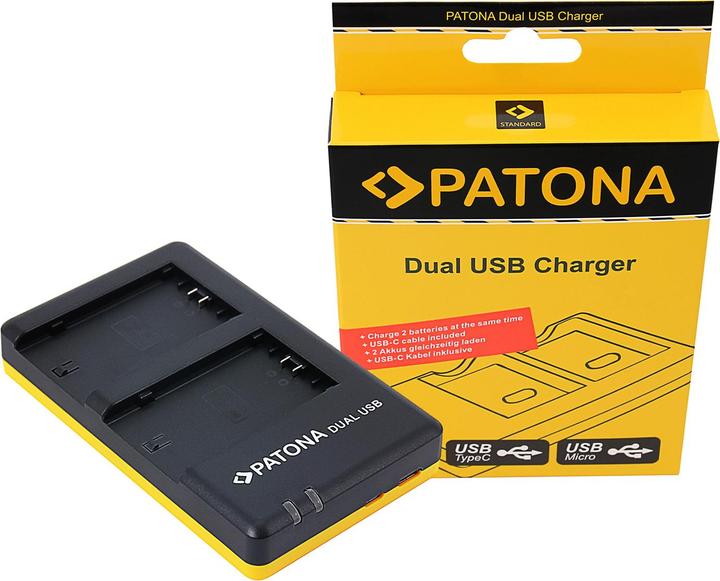Produktbild Patona Dual USB NP-FZ100 (Kamera Akku Ladegerät)
