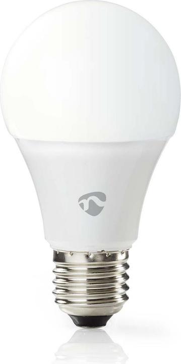 Produktbild Nedis SmartLife - WLAN LED Bulb - E27 - A60 - 800 lm - 9 W - Warmweiss - Sprachsteuerung - Integrier (E27, 9 W, 800 lm, 1 x, F)