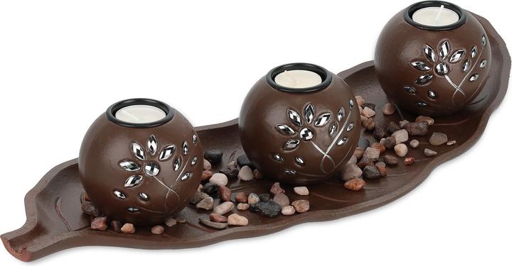 Produktbild Relaxdays Teelichthalter (50.5 x 19 x 8.5 cm)