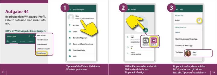 Actual product image Smartphonekurs für Senioren – Das Kursbuch für Android Handys (German, Gabriele Bruckmeier, 2023)