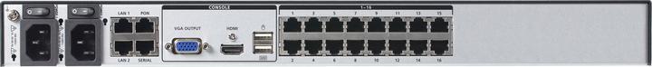 Produktbild Aten KVM IP Switch 16-Port Cat 5 1 Local und 4 Rem