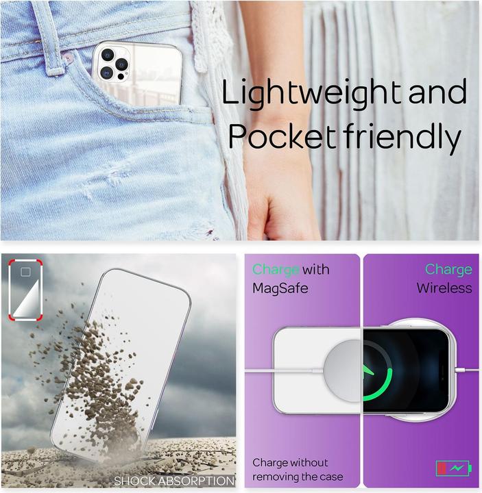 Immagine prodotto Nalia Copertura dello specchio (Apple iPhone 12 Pro Max)