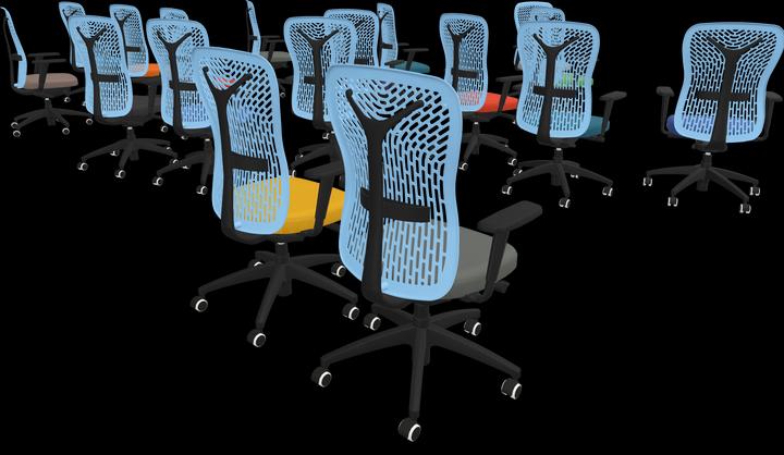 Actual product image Moving Flexa office swivel chair