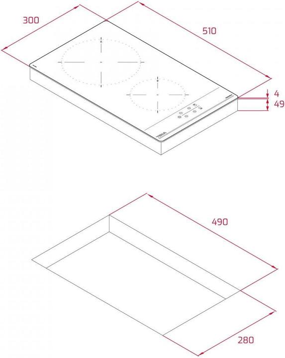 Produktbild Teka IBC 3200 TTC induction hob
