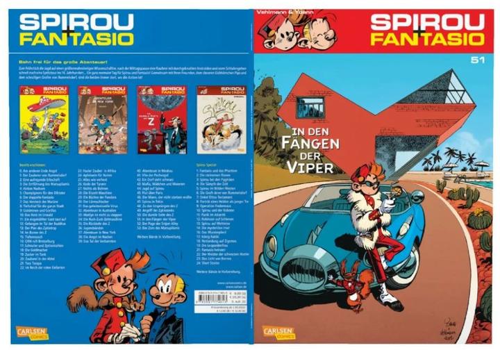 Produktbild Spirou Fantasio, Band 51 (Deutsch, Fabien Vehlmann, 2013)