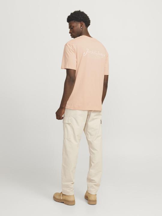 Actual product image Jack & Jones Back print round neck T-shirt T-shirt (XL)