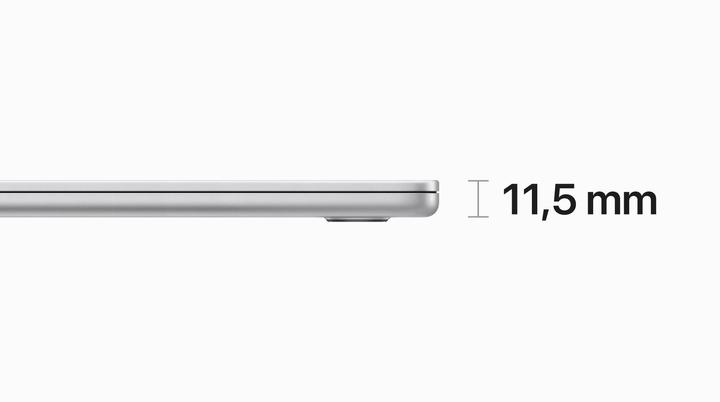 Produktbild Apple MacBook Air – 2023 (15", M2, 8 GB, 256 GB, DE)