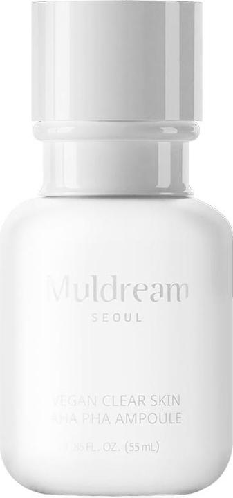 Actual product image Muldream Vegan Clear Skin AHA PHA Ampoule (55 ml)