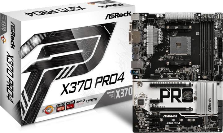 Produktbild AsRock X370 Pro4 (AM4, AMD X370, ATX)