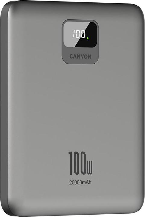 Immagine prodotto Canyon Powerbank PB-2008 LED 20000 mAh PD100W QC3.0 (CNE-CPB2008DG) (20000 mAh)