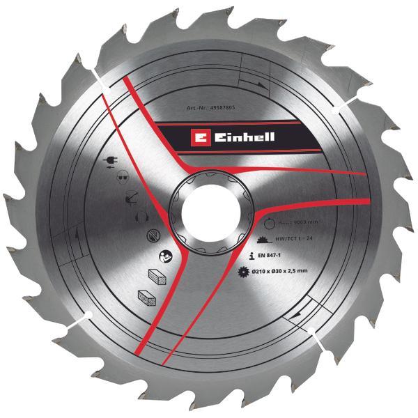Actual product image Einhell Saw blade set