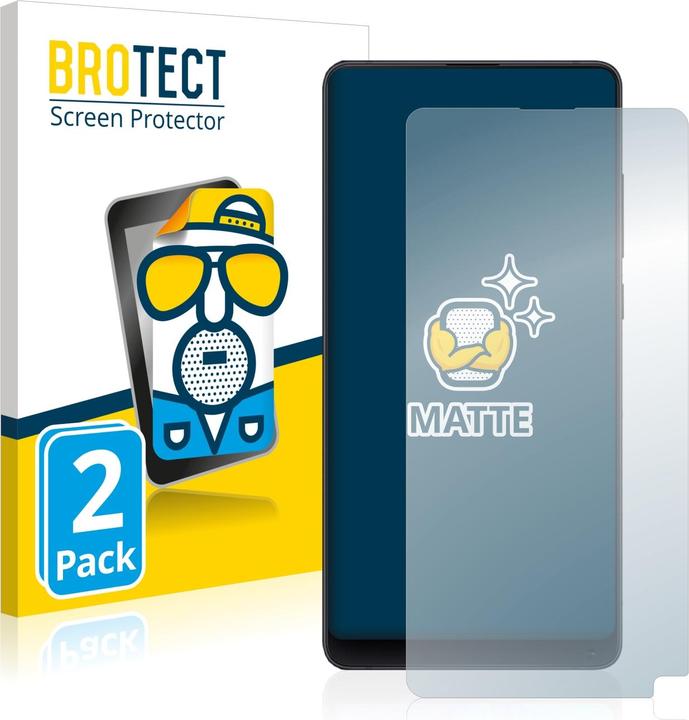 Productafbeelding BROTECT Antireflecterende schermbeschermer mat (2 Stuk, Xiaomi Mi Mix 2S)