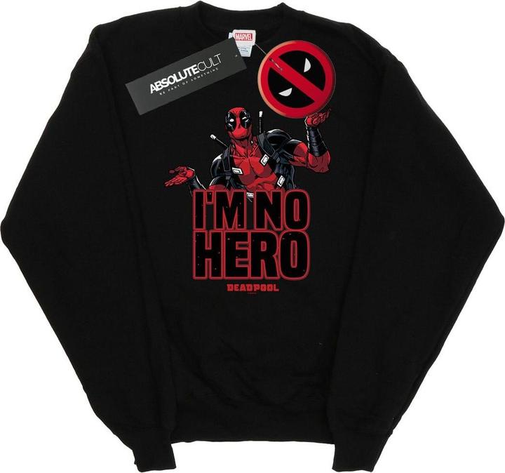 Produktbild Deadpool I'm No Hero Sweatshirt (M)