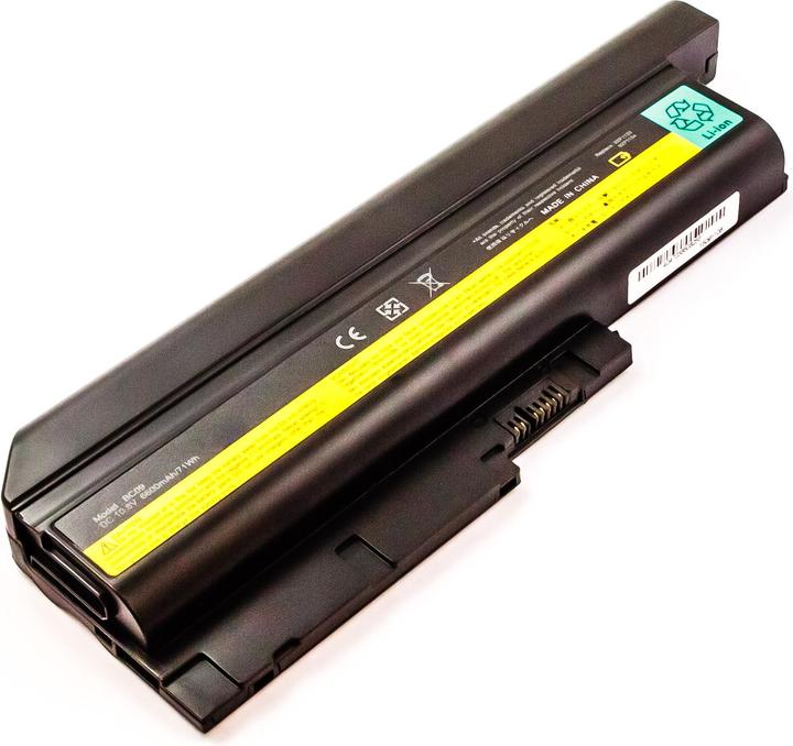 Image du produit AGI 114702 - Batterie/accumulateur - Lenovo - ThinkPad T500 (6600 mAh)