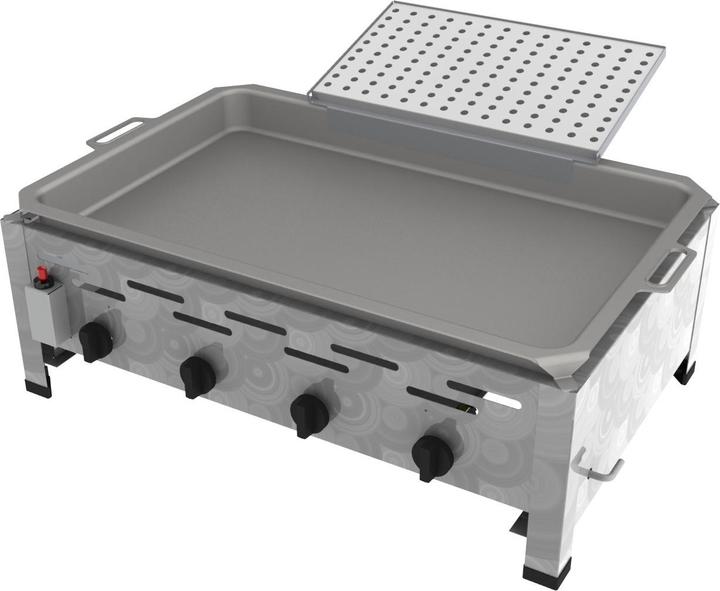 Produktbild ChattenGlut Gasbräter 4-flammig mit Reibekuchen Aufsatz (18 kW)