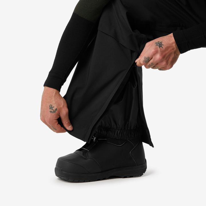 Immagine prodotto Dreamscape Pantaloni da snowboard salopette uomo impermeabile - 900 nero (XL)