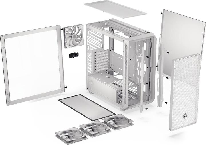 Immagine prodotto Endorfy ARX 700 ARGB White (weiss) (mATX, ATX, Mini-ATX)