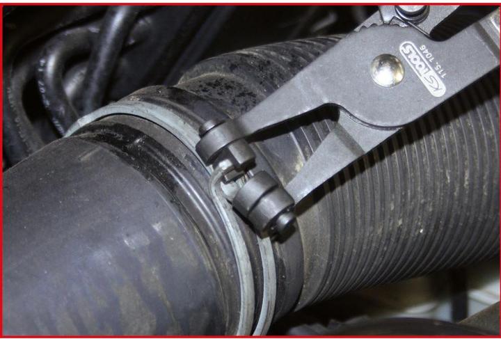 Actual product image KS Tools Hose clamp pliers. 220mm 115.1046 (220 mm)