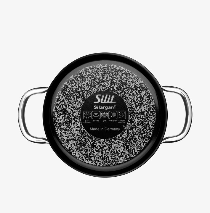 Actual product image Silit Meat casserole PASSION black (20 cm, Pot, Ceramic, Stainless steel)