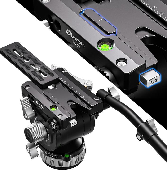Image du produit Leofoto Tête vidéo fluide BV-20 (Tête vidéo)