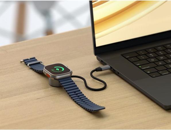 Actual product image Satechi USB-C Apple Watch fast charging cable