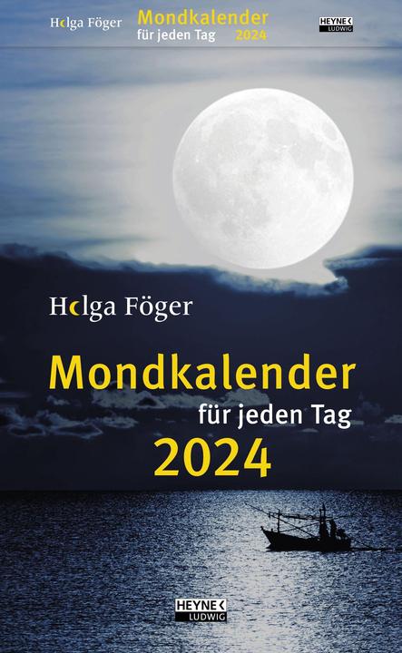 Produktbild Heyne Ludwig Mondkalender für jeden Tag (13 x 21 cm, Harter Einband, Deutsch)