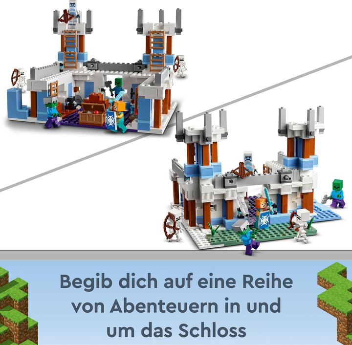 Produktbild LEGO Der Eispalast (21186, LEGO Minecraft)