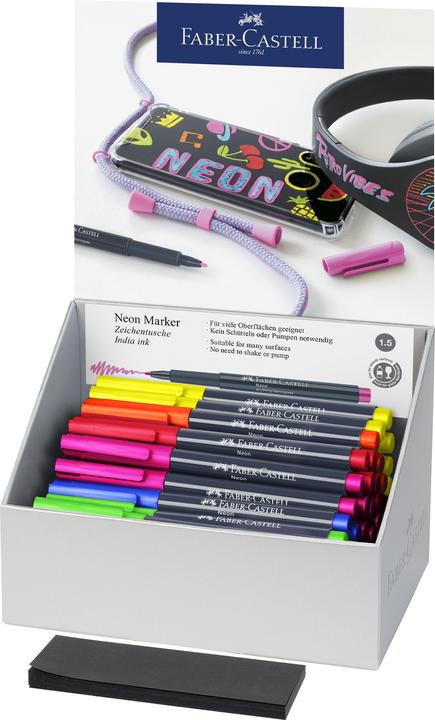 Immagine prodotto Faber-Castell Faber Castell marchio al neon in cartone 60x (BAA985, 60 x)