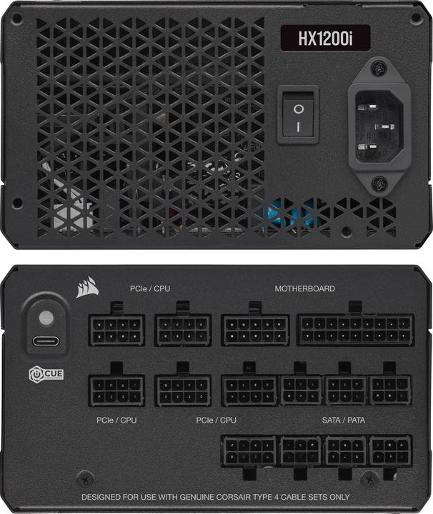 Immagine prodotto Corsair HX1200i (1.20 W)