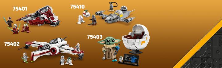 Produktbild LEGO Ahsokas Jedi Interceptor (75401, LEGO Star Wars)