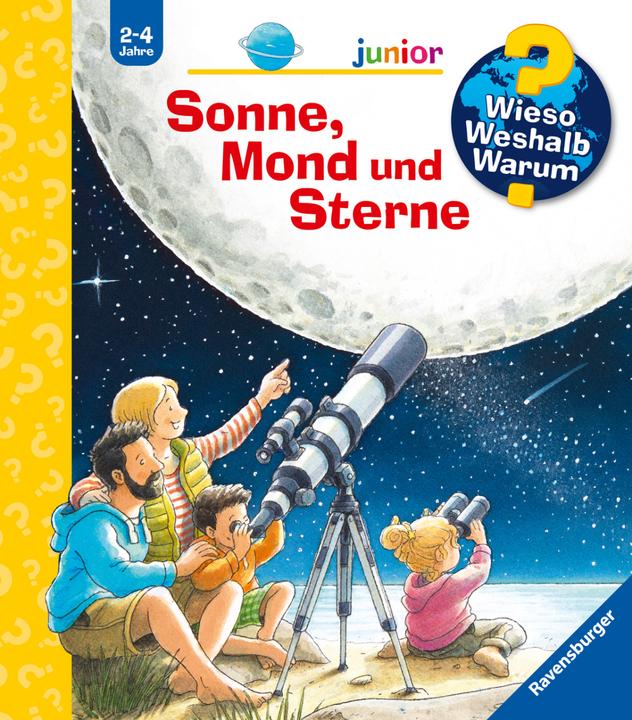 Produktbild Ravensburger Wieso? Weshalb? Warum? junior, Band 72: Sonne, Mond und Sterne (Deutsch, Peter Nieländer, Patricia Mennen, 2022)