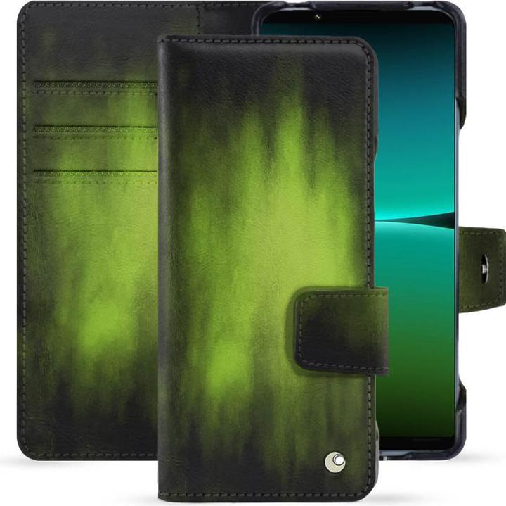 Actual product image Noreve Leather wallet with horizontal flap (Sony Xperia 5 IV)