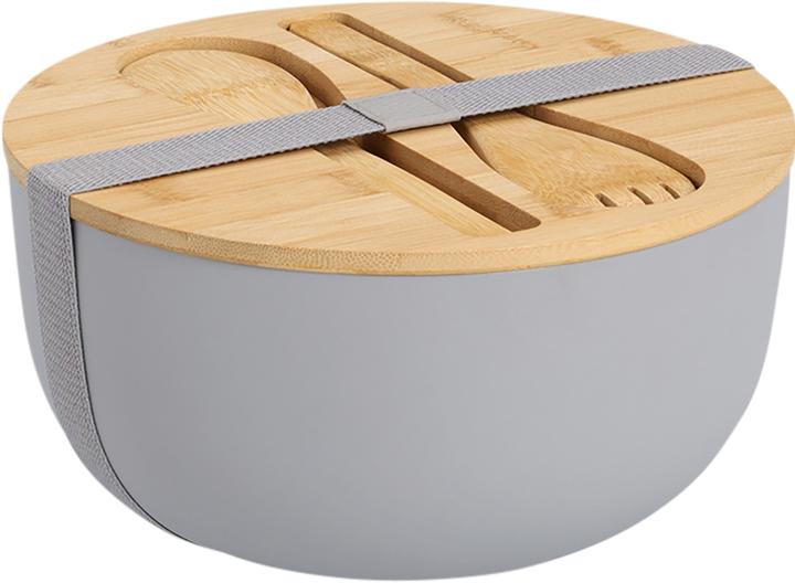 Produktbild Zeller Present Salatschüssel mit Besteck und Deckel (23.50 cm, 3 l, 1 x)