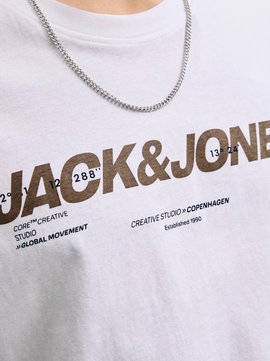 Immagine prodotto Jack & Jones Gedruckt Rundhalsausschnitt T-shirt T-shirt (XS)