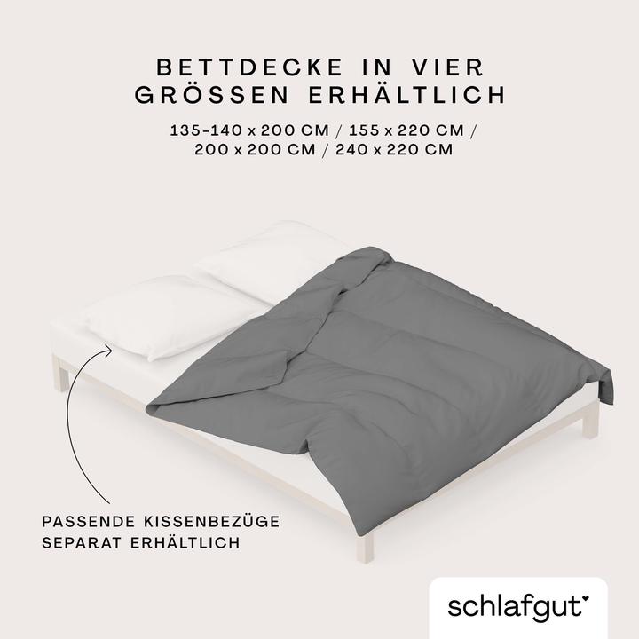 Image du produit schlafgut Woven Satin (Housse de couette, 155 x 220 cm)