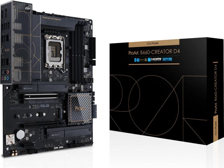 Actual product image ASUS PROART B660-CREATOR D4 (LGA 1700, Intel B660, ATX)