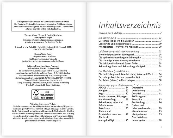 Actual product image Künne:Stimmgabeltherapie (German, Patricia Nischwitz, Thomas Kuenne, 2025)