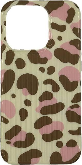 Actual product image RPD iPhone 14 Pro Max - Pink leopard pattern with groove structure (Apple iPhone 14 Pro Max)