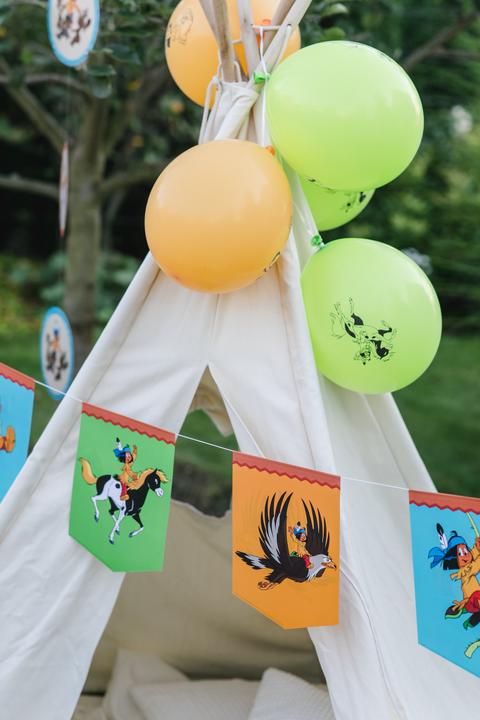 Produktbild DH-Konzept Yakari Party Deko Set Indianer Party