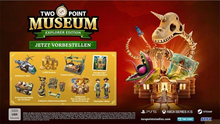 Immagine prodotto Sega Museo di Two Point - Edizione Explorer (Xbox Serie S, DE)