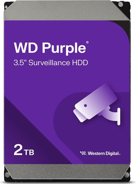 Productafbeelding WD Purple (2 TB, 3.5", CMR)