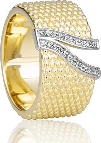 Produktbild Breuning RING - BRILL. 0,11 Ct. H/si (57, 750/18 K Gold)
